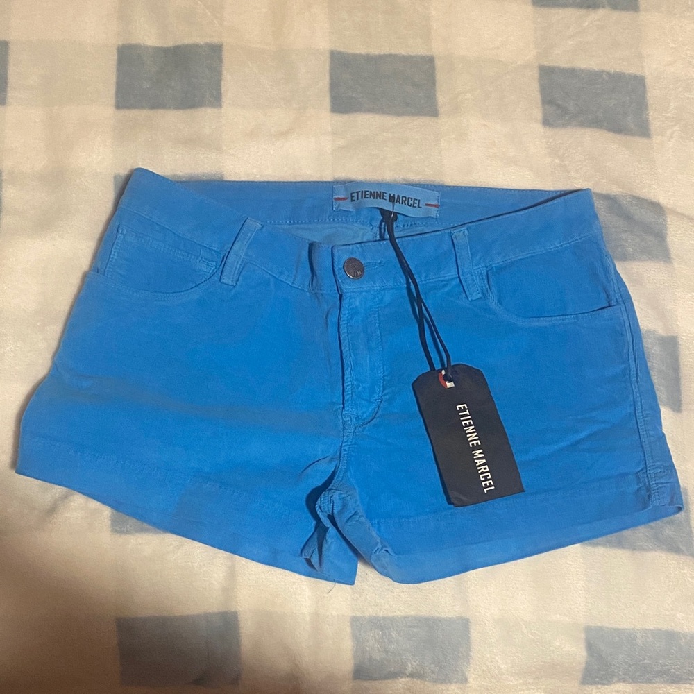 Etienne Marcel Women's Vibrant Blue Jean Shorts